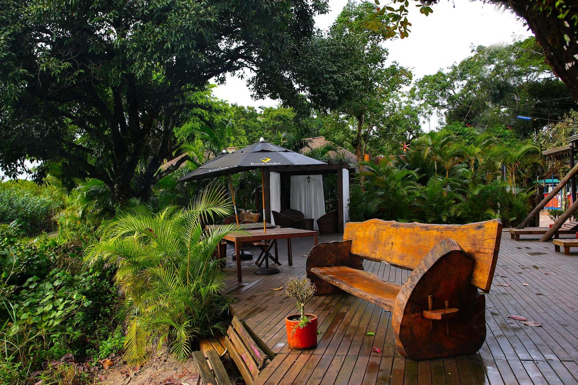 Pousada Villa Verde - Frente Para A Praia Do Farol Илья-ду-Мел Экстерьер фото